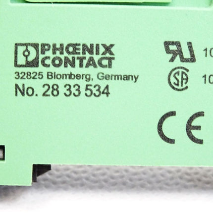 Phoenix Contact Sockel 2833534 PR1-BSP3/2X21 + Relais 2961192 REL-MR- 24DC/21-21