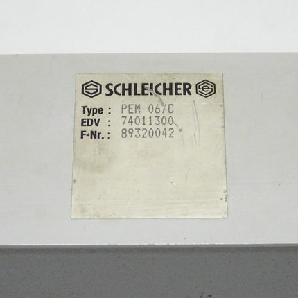 Schleicher PEM 06/C 4k/8k Emulator 74011300