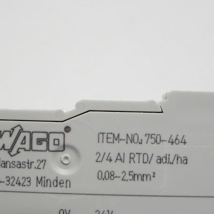 Wago 750-464 2/4-Kanal-Analogeingang