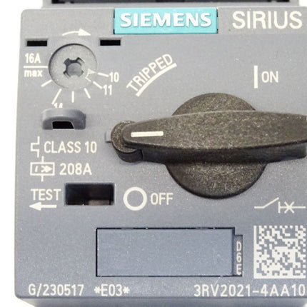 Siemens Sirius 3RV2021-4AA10 Leistungsschalter