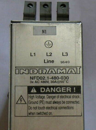 INDRAMAT Power Line Filter NFD02.1-480-030  / NFD 02.1