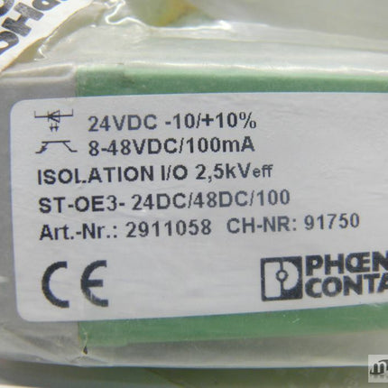 NEU Phoenix Contact ST-OE3-24DC/48DC/100 Optokoppler