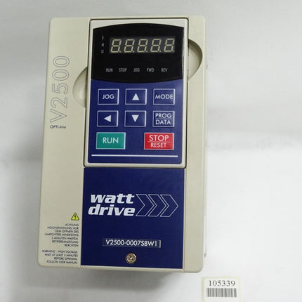 Watt Drive V2500 OPTI-Line V2500-0007SBW1 0.75kW Frequenzumrichter