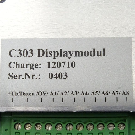 C303 Displaymodul 120710 / EMS driver