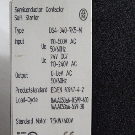 Klöckner Moeller Softstarter DS4-340-7K5-M