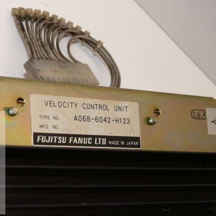 FANUC A06B-6042-H123 VELOCITY CONTROL - unvollständig