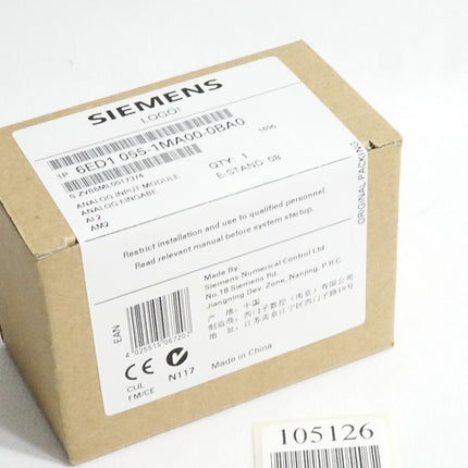 Siemens LOGO! 6ED1055-1MA00-0BA0 6ED1 055-1MA00-0BA0 Neu OVP  versiegelt