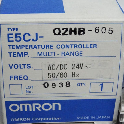 Omron E5CJ-Q2HB-605 Temperature Controller / Neu OVP