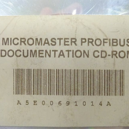 Siemens A5E00691014A Micromaster Profiebus Documentation