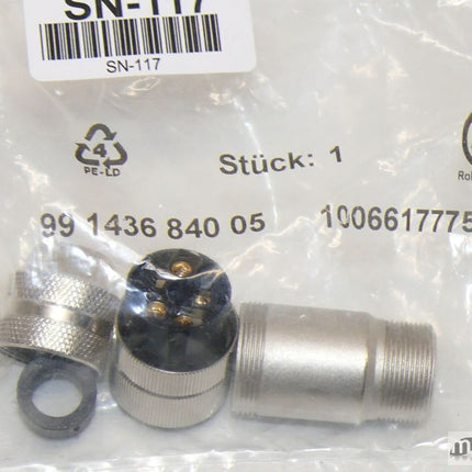 Neu-OVP: Siemens  99143684005 / 99-1436-840-05 CONNECTOR PROFI M12 FEMALE PK/5