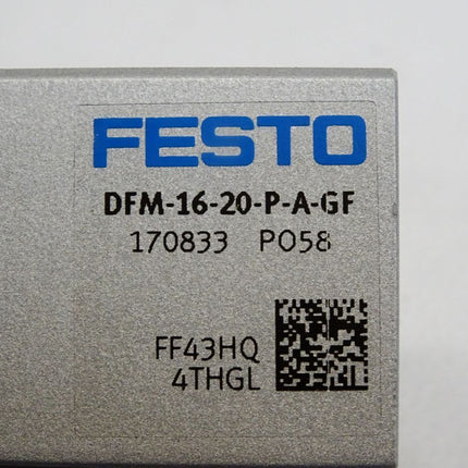 Festo 170833 DFM-16-100-P-A-GF Führungszylinder / Neu