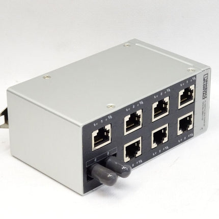 Phoenix Contact  FL SWITCH SFN 7TX/FX ST Industrial Ethernet Switch 2891110 / Neuwertig