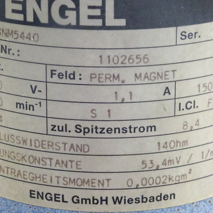 Engel Getriebemotor GNM5440 / 3000/min 150