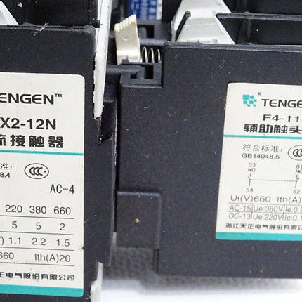 Tengen CJX2-12N + F4-11 Schütz