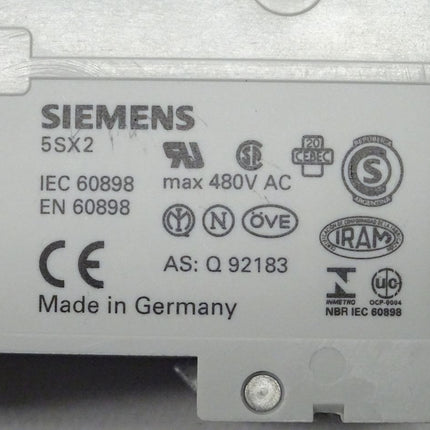 Siemens 5SX2306-7 4 stk. Leistungsschutzschalter C6 5SX2 306-7 neu-OVP