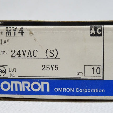 Omron MY4 Relay / 1741Y1 / Inhalt : 10 Stück / Neu OVP