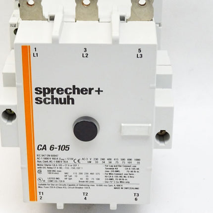 Sprecher+Schuh Schütz CA6-105 CA 6-105