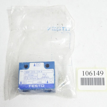 Festo 6681 ODER-Glied OS-1/8-B / Neu OVP