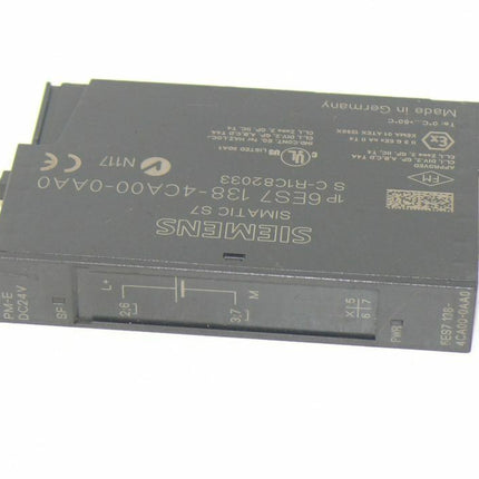 Siemens 6ES7138-4CA00-0AA0 Simatic S7 6ES7 138-4CA00-0AA0