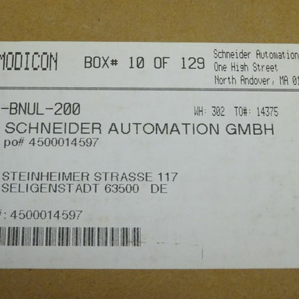 Schneider Automation TSX Compact NUL 200/AS-BNUL-200