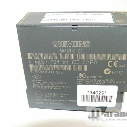 Siemens 6ES7134-5TB00-0AB0 / 6ES7 134-5TB00-0AB0 / 6ES7 134-5TB00-0AB0