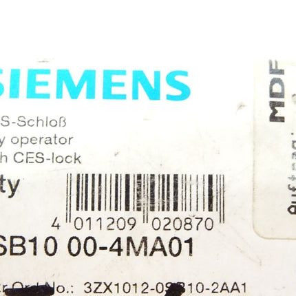 Siemens CES-Schloss 3SB1000-4MA01  / Neu OVP