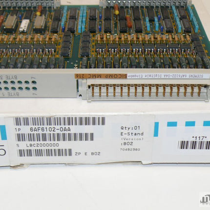 NEU-OVP Siemens 6AF6102-0AA Digitaleingabe 6AF6 102-0AA E: B02