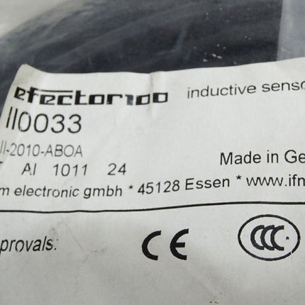 Ifm electronic Efector100 II-2010-ABOA II0033 Induktiver Sensor  / Neu OVP