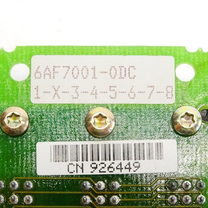 Siemens 6AF7001-0DC E:2 / Neu