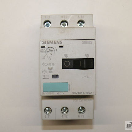 Siemens 3RV1011-1CA15 Leistungsschütz 3RV1 011-1CA15