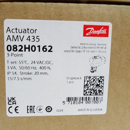 Danfoss Actuator Stellantrieb AMV 435 AMV435 082H0162 / Neu OVP