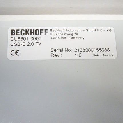 Beckhoff CU8801-0000 USB-Verlängerung / Neu OVP