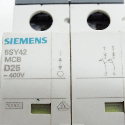 Siemens Leitungsschutzschalter 5SY4225-8 5SY42 MCB D25