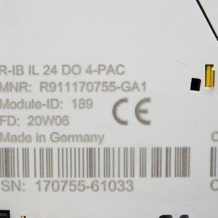 Rexroth R911170755 -GA1 R-IB IL 24 DO 4-PAC