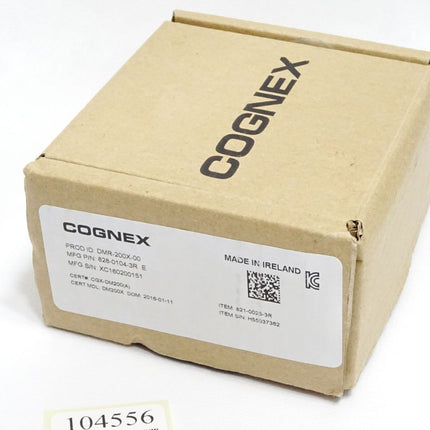 Cognex Barcode-Leser DMR-200X-00 828-0104-3R E 821-0025-3R DM200X 825-0096-3R D / Neu OVP