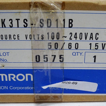 Omron K3TS-SD11B Digital Panel Meter / Neu OVP