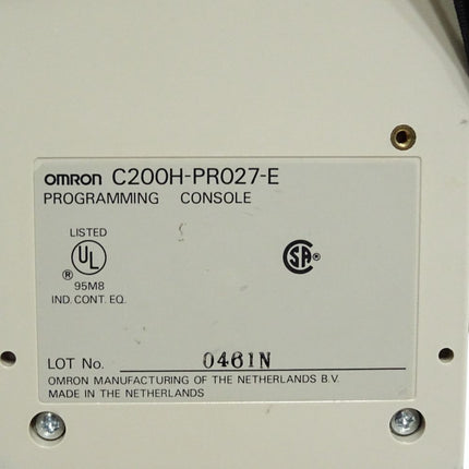 Omron C200H-PR027-E Programming Console