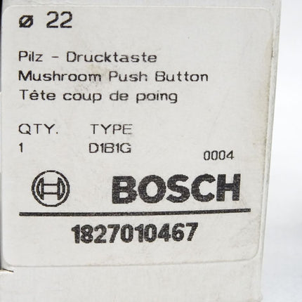 Bosch Pilzdrucktaste grün 1827010467 / Neu OVP