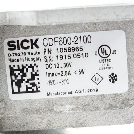 Sick 1058965 CDF600-2100 Connection Device Fieldbus