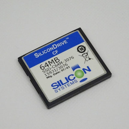 Silicon Drive SSD-C64M-3076 Memory Card 64MB