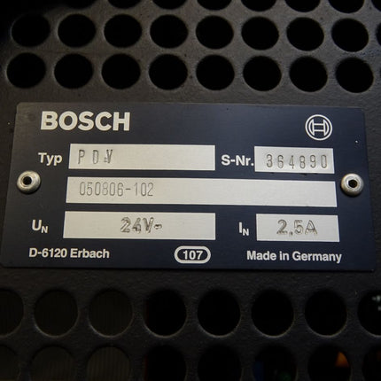 Bosch PDV 050806-102 24V 2.5A