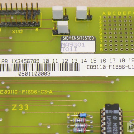 NEU Siemens E89110-F1896-L1 LASTAUSGLEICHSREGELUNG  E89110F1896L1