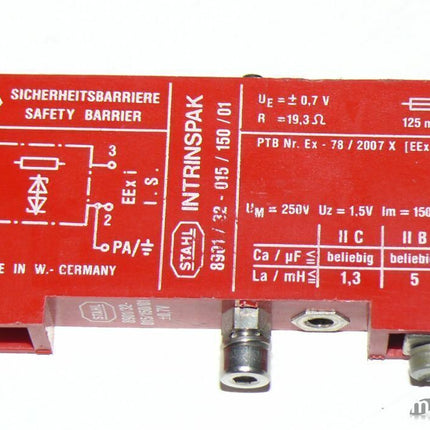 Stahl 8901/32-015/150/01 Intrinspak Safety Barrier 8901/32
