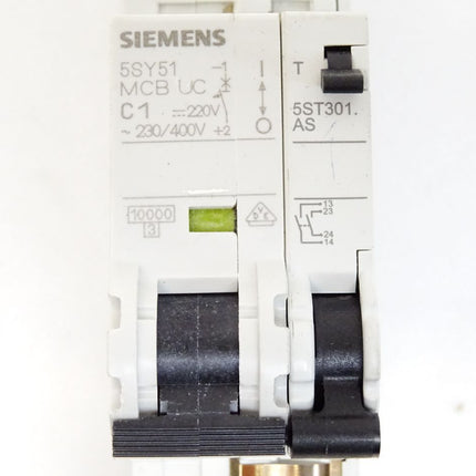 Siemens Leitungsschutzschalter 5SY5101-7 5SY51 MCB UC C1