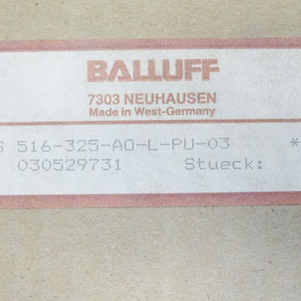 Balluff Induktiver Sensor BES516-325-AO-L-PU-03 / BES 516-325-AO-L-PU-03 / Inhalt : 5 Stück / Neu OVP