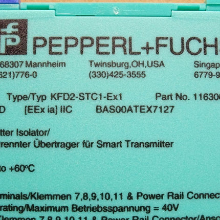 Pepperl+Fuchs k-System KFD2-STC1-Ex1 116306 / Neu OVP