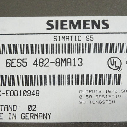 Siemens 6ES5482-8MA13 6ES5 482-8MA13