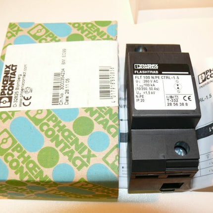 NEU OVP PHOENIX CONTACT Überspannungs FLASHTRAB FLT-100 N/PE CTRL-1,5 / 2858388