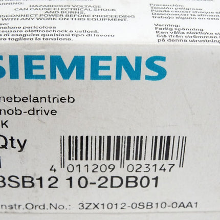 Siemens Knebelantrieb 3SB1210-2DB01 / Neu OVP