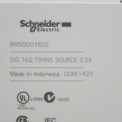 Schneider Electric BMXDDO1602 Modicon X80-E/A-Modul DIG 16Q TRANS SOURCE 0.5A